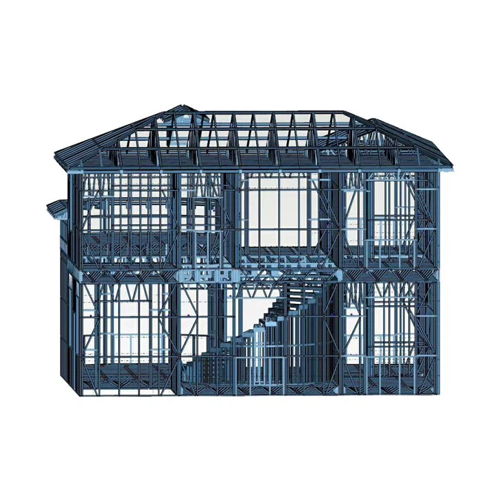 Sinlg Floor Light Steel Gauge Villa House